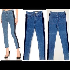 Rag & Bone Mazie cropped skinny jeans size 25